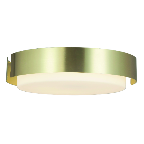 Overlapped Medium Shade LED Flush Mount