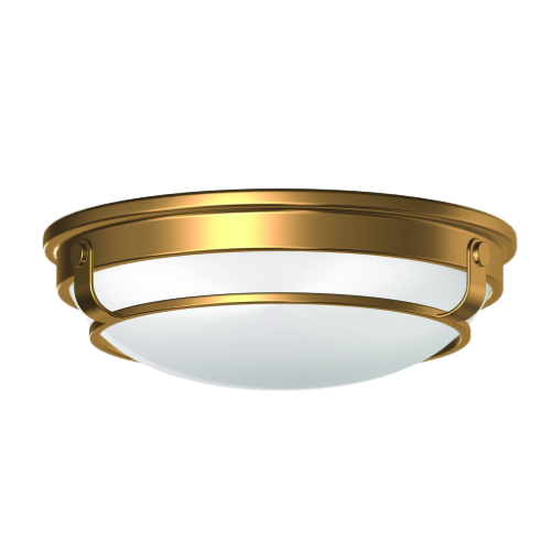 Framed Transitional LED Small Flush Mount